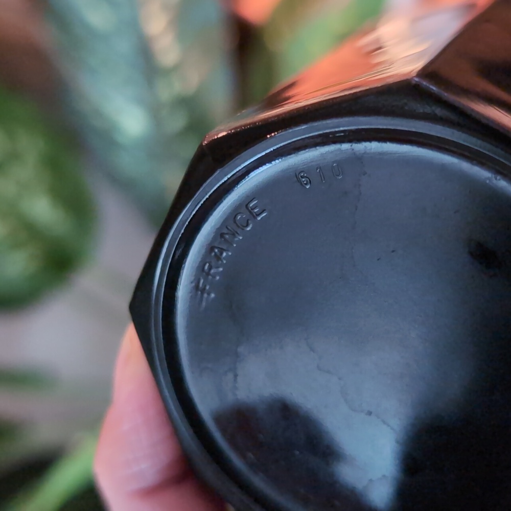 Arcoroc Mid Century "Octime" Octagonal Black Mug Set Of 7, Made In France - Picture 13 of 15
